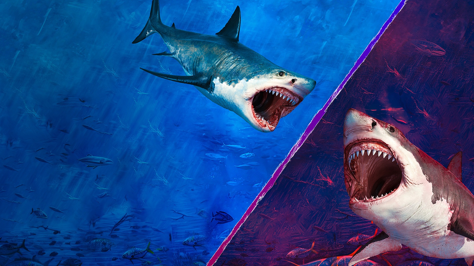 Megalodonte vs. Tubarão-Branco