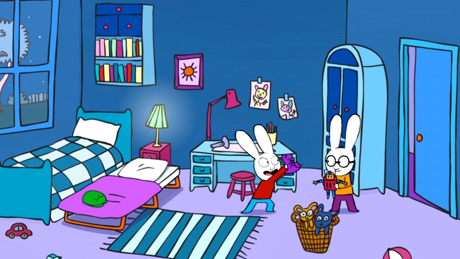 Simon, o Supercoelho : O Ursinho do Ferdinand; Uma Noite no Hotel