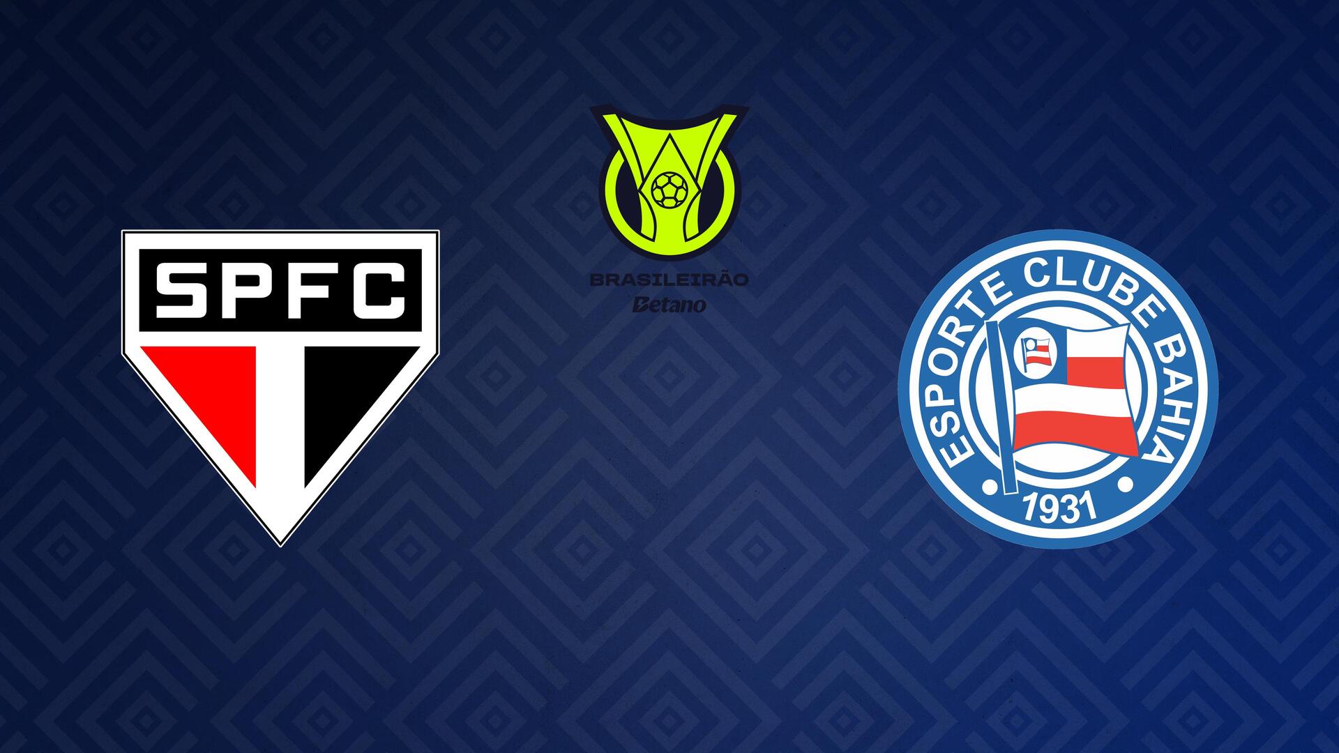 São Paulo x Bahia - Campeonato Brasileiro : São Paulo x Bahia