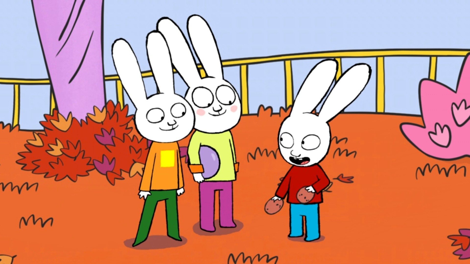 Simon, o Supercoelho : Meus Novos Amigos; Minha Mãe É a Melhor