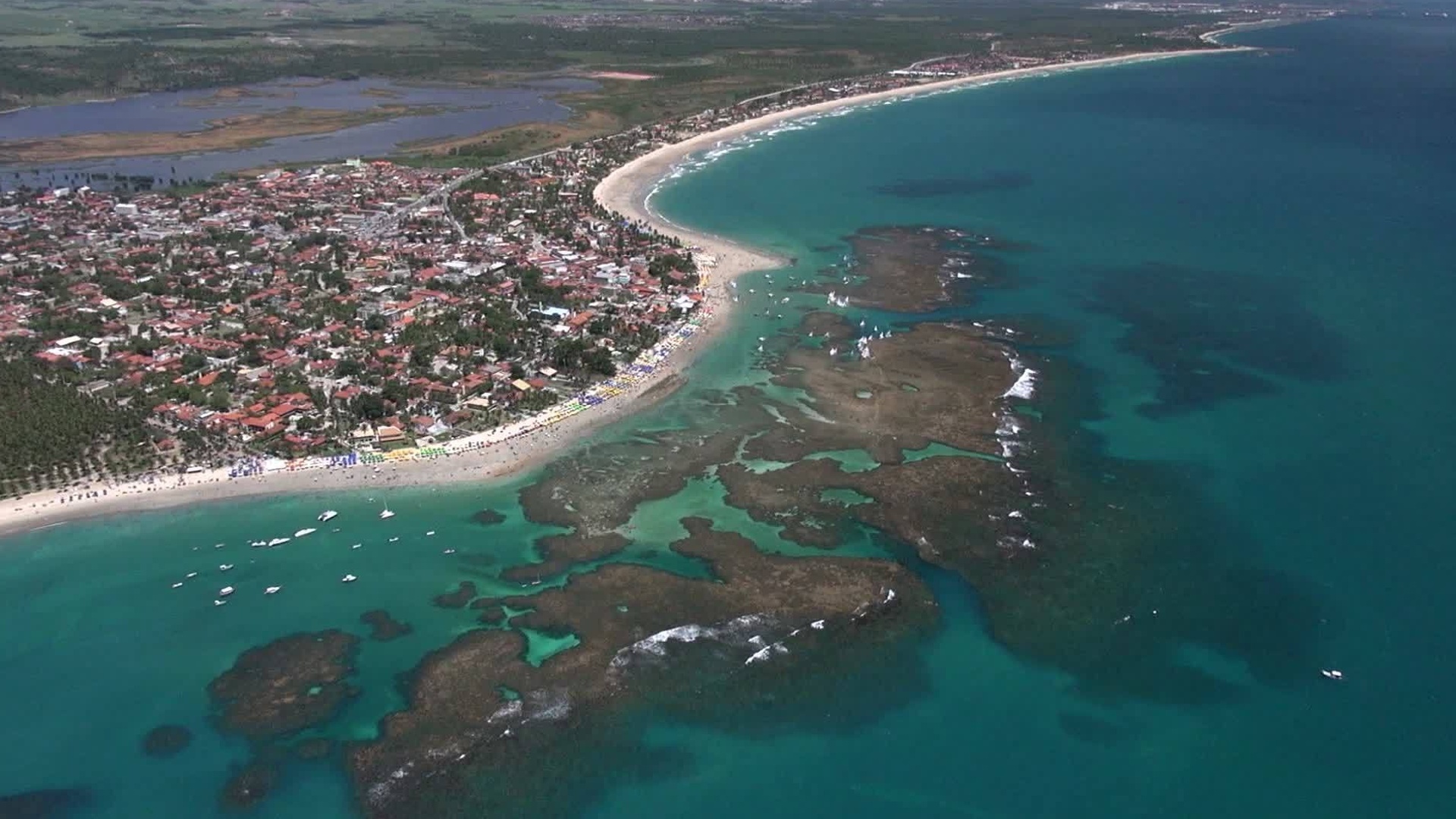Brasil Visto de Cima : Costa Dourada - Litoral Sul Pernambucano