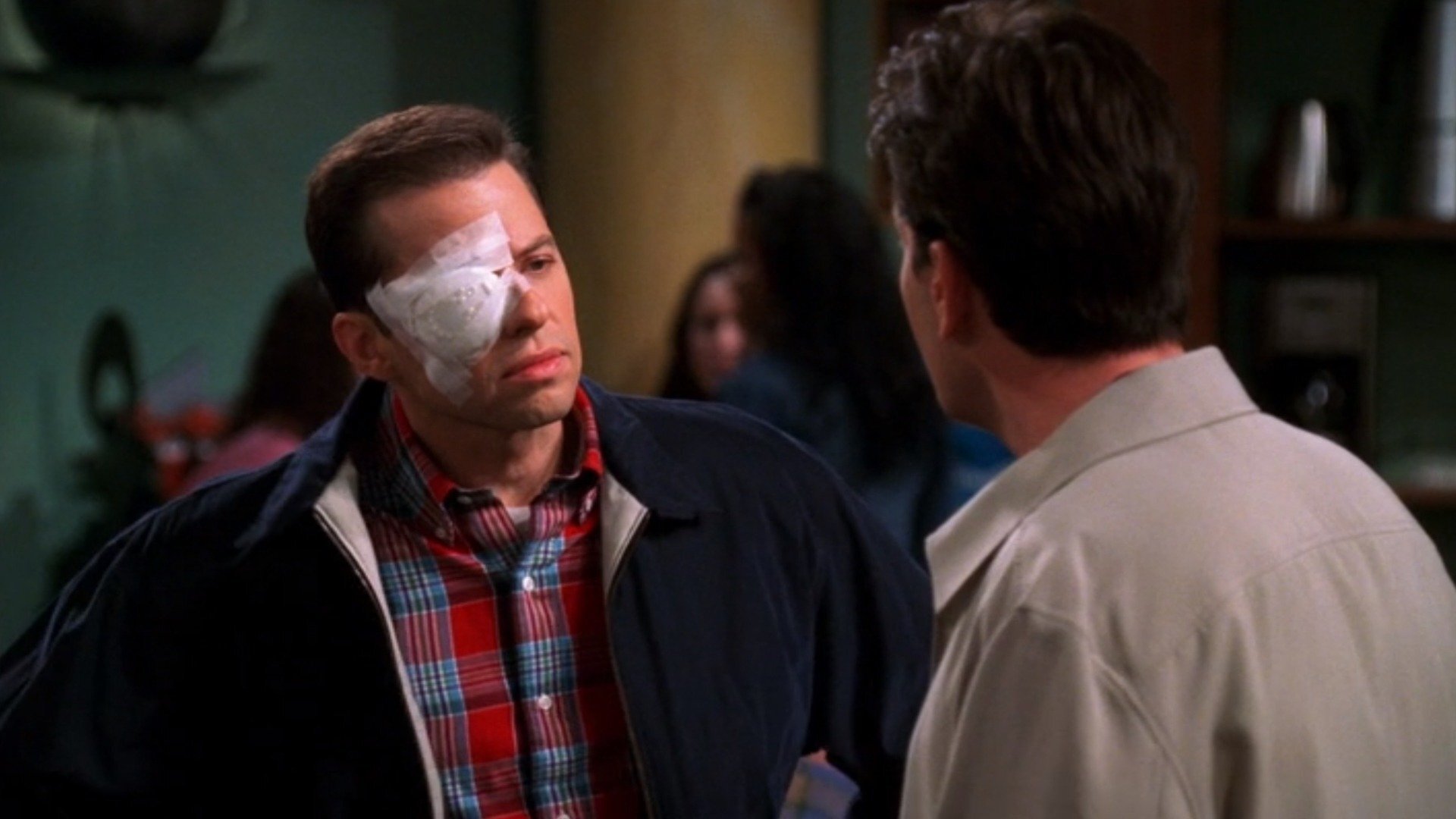 Two and a Half Men : A Low, Guttural Tongue-Flapping Noise