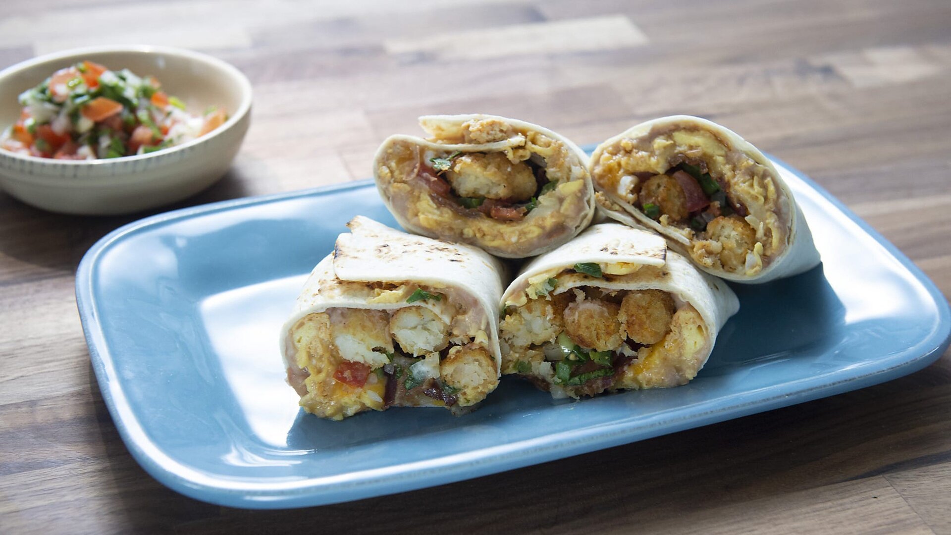 Refeição em 30 Minutos : Burrito Matinal