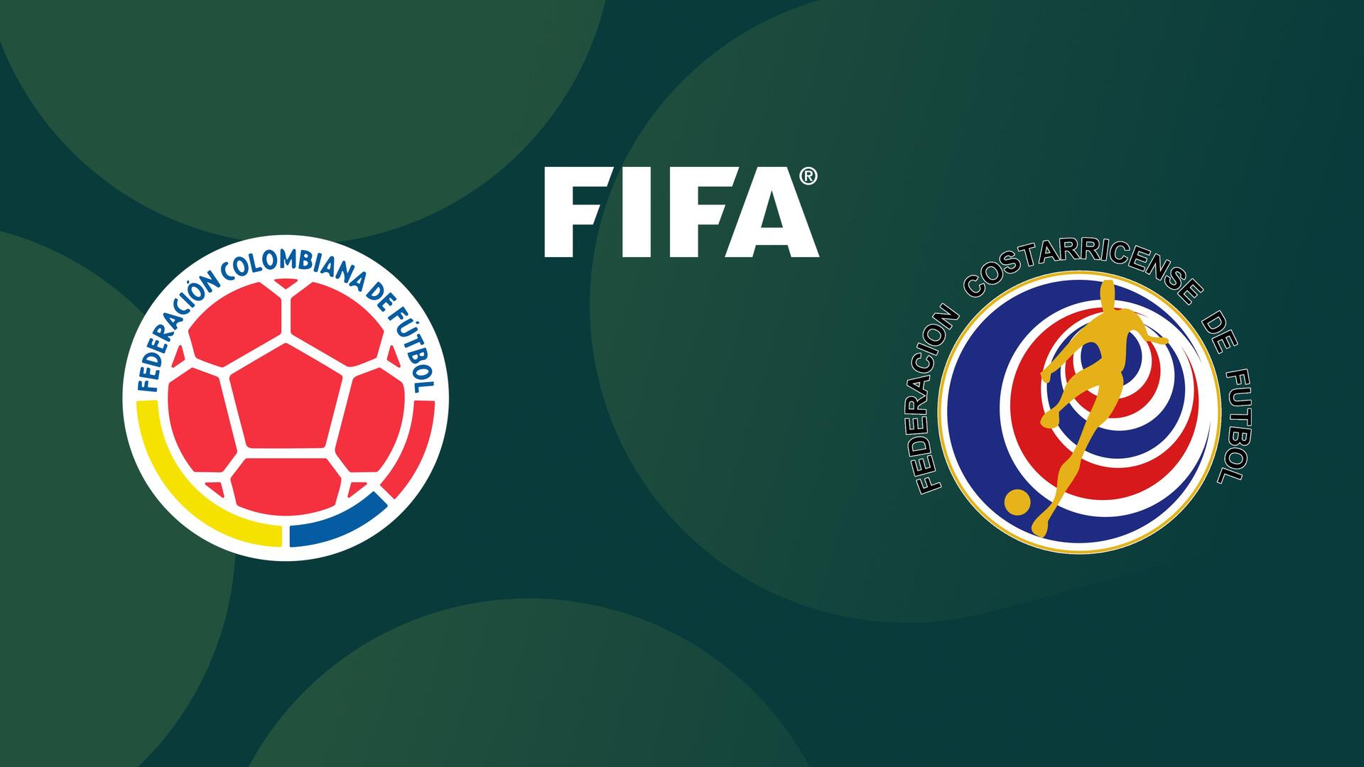 Colômbia x Costa Rica - Amistoso Internacional de Futebol Masculino : Colômbia x Costa Rica