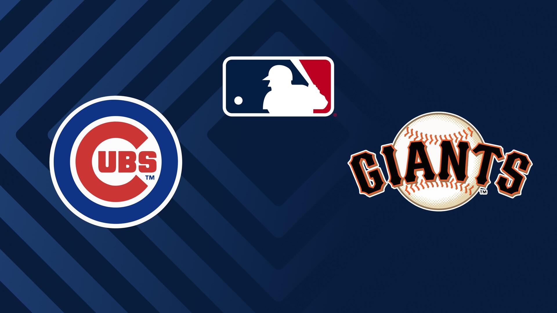 Chicago Cubs x San Francisco Giants - MLB : Chicago Cubs x San Francisco Giants