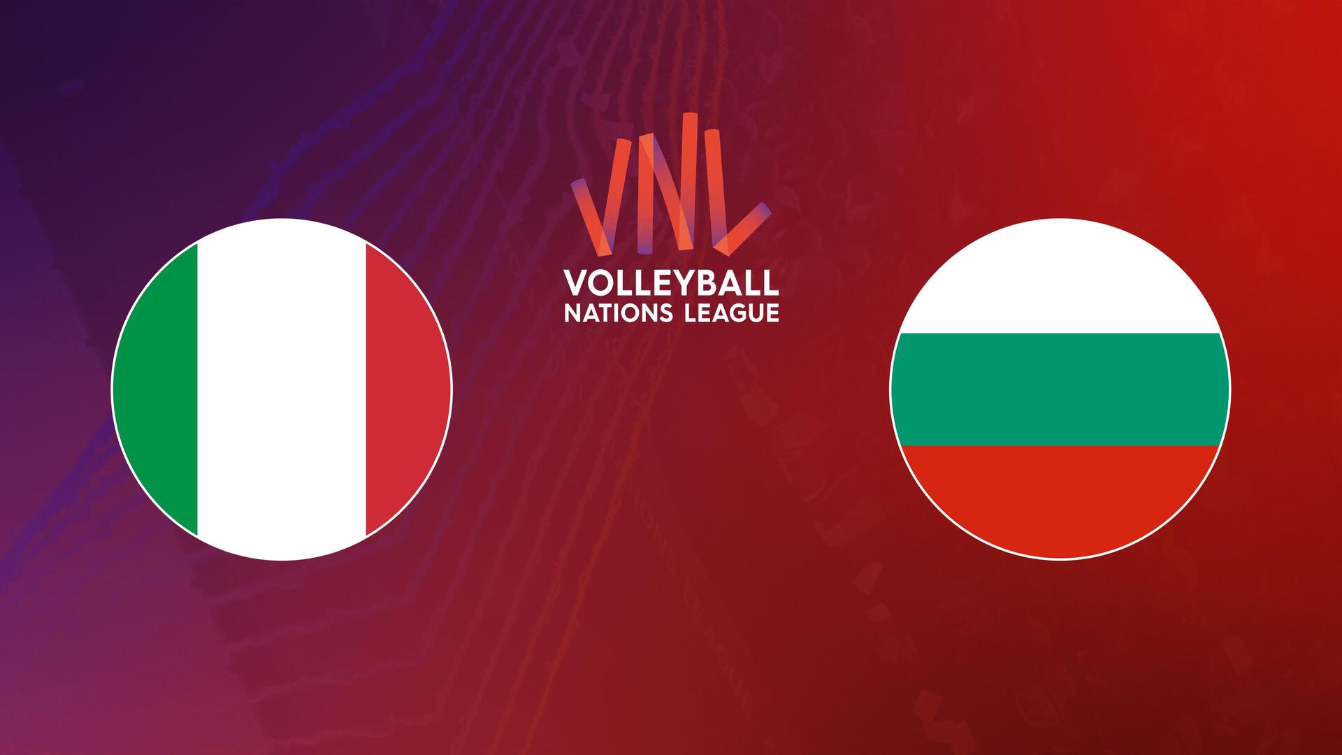 Itália x Bulgária - Liga das Nações de Vôlei Feminino : Itália x Bulgária