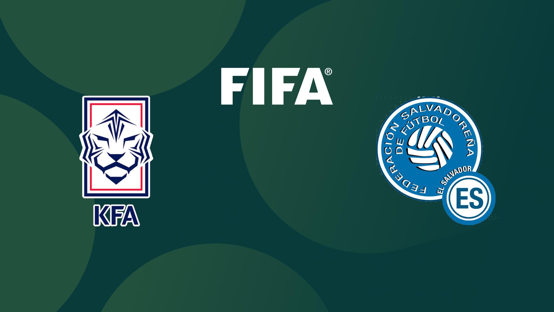 Coreia do Sul x El Salvador - Amistoso Internacional de Futebol Masculino : Coreia do Sul x El Salvador