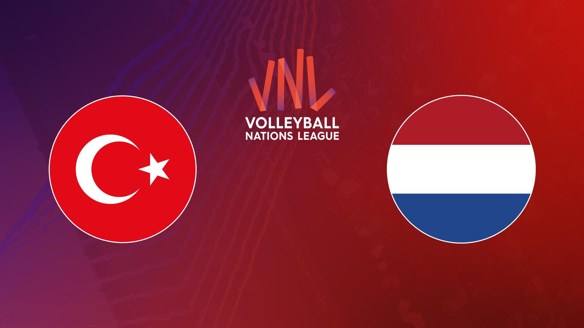 Turquia x Holanda - Liga das Nações de Vôlei Feminino : Turquia x Holanda