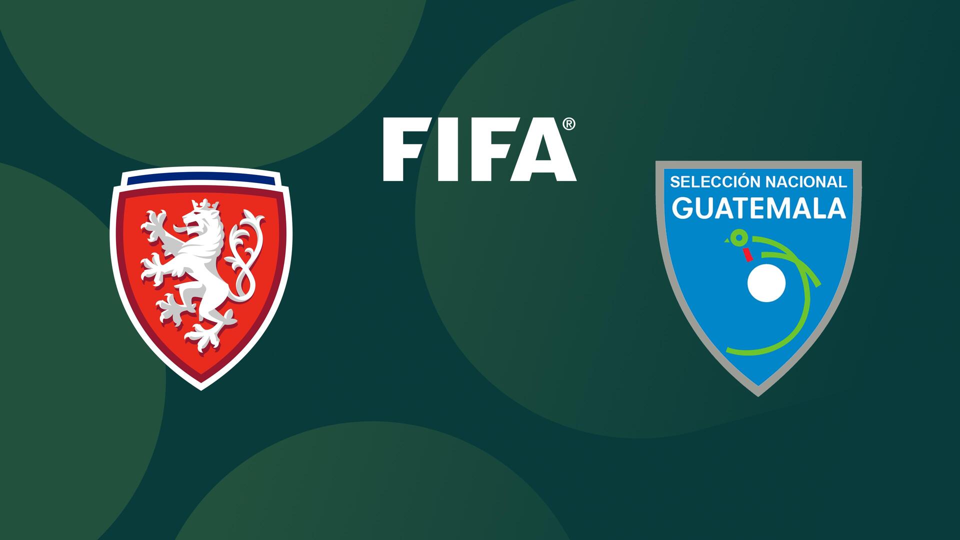 Czechia x Guatemala - Amistoso Internacional de Futebol Masculino : Czechia x Guatemala