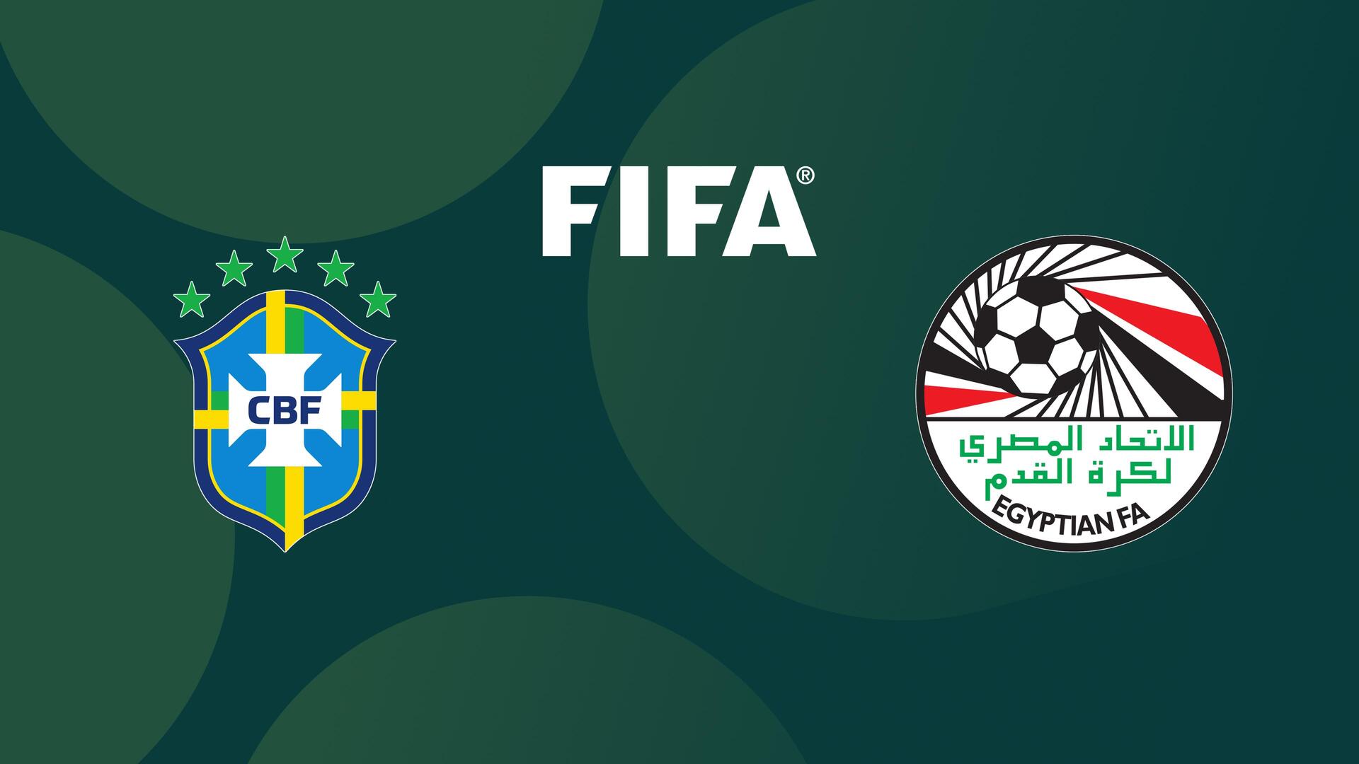 Brasil x Egito - Amistoso Internacional de Futebol Masculino : Brasil x Egito