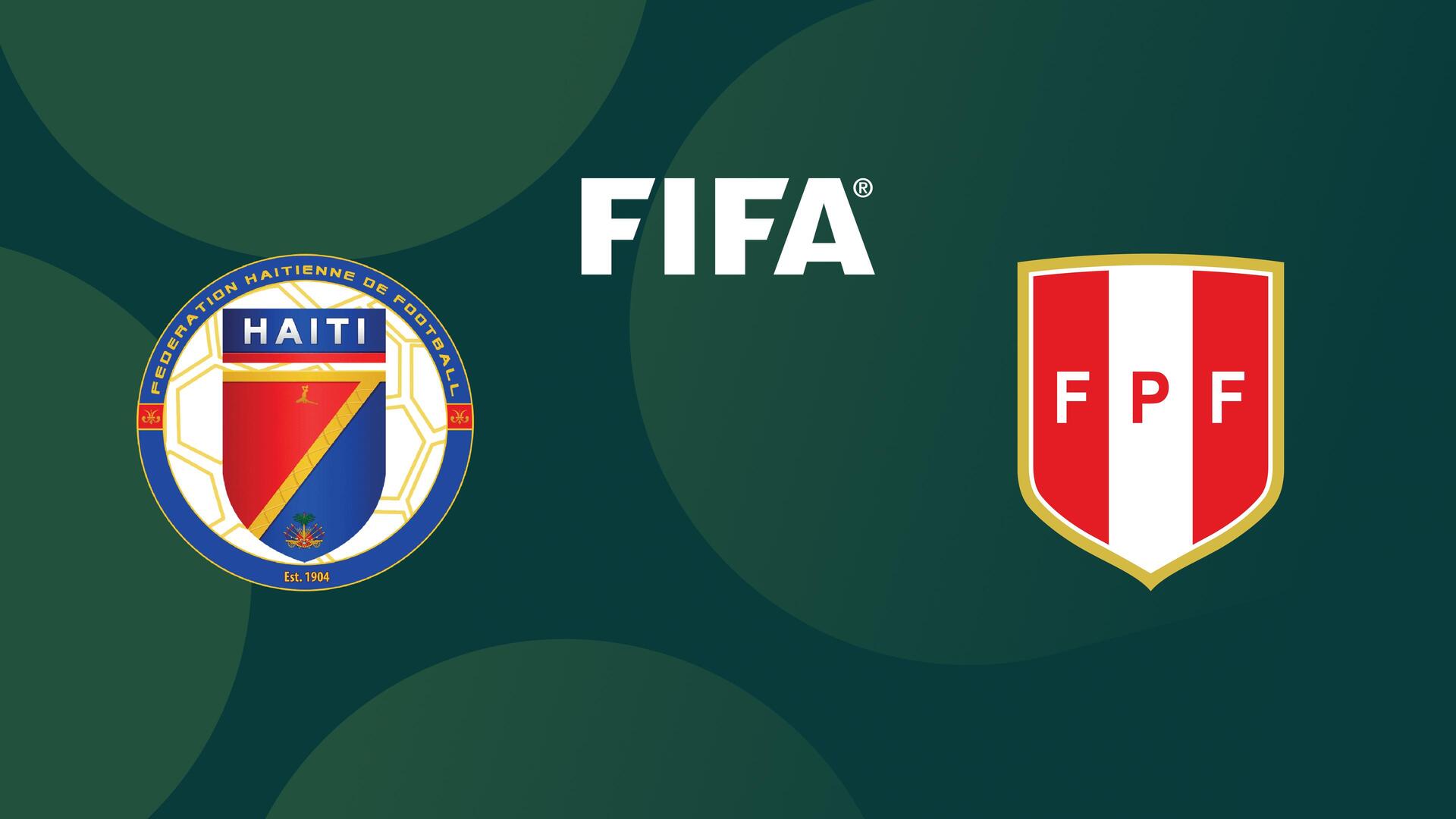 Haiti x Peru - Amistoso Internacional de Futebol Masculino : Haiti x Peru