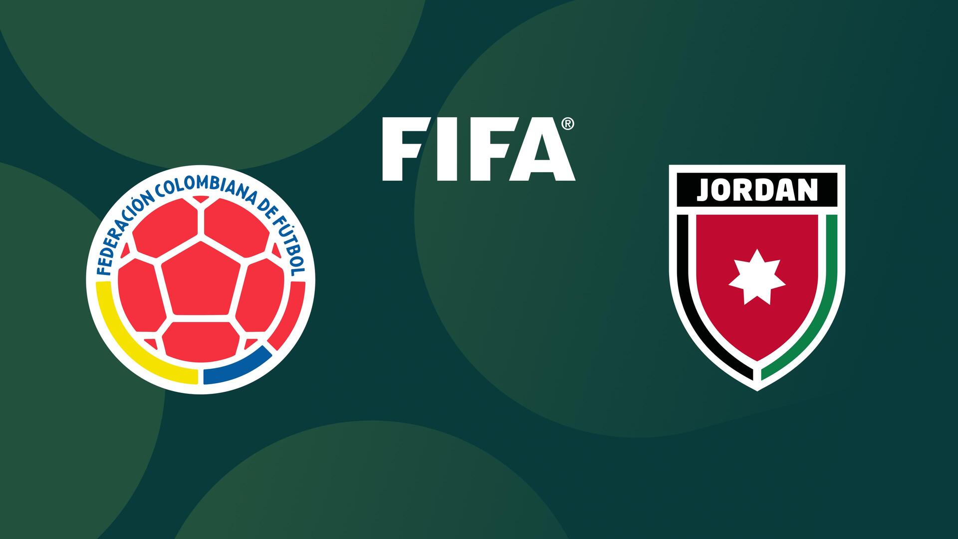 Colômbia x Jordânia - Amistoso Internacional de Futebol Masculino : Colômbia x Jordânia